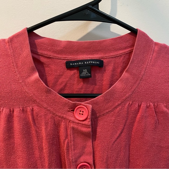 Banana Republic Pink Sweater Cardigan - Picture 3 of 8